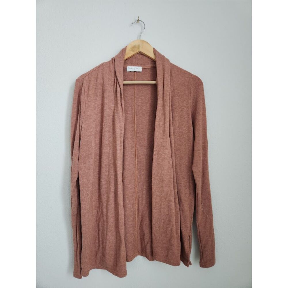 Michael Stars Lightweight‎ Open-Front Cardigan Long Sleeve | Size S